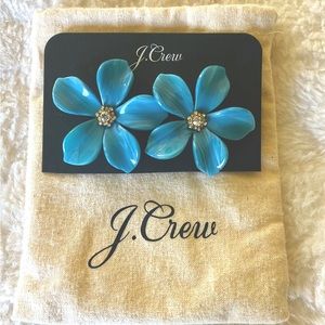 NWOT JCrew - flowers earrings